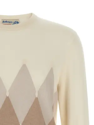 Argyle sweater Man BALLANTYNE Beige