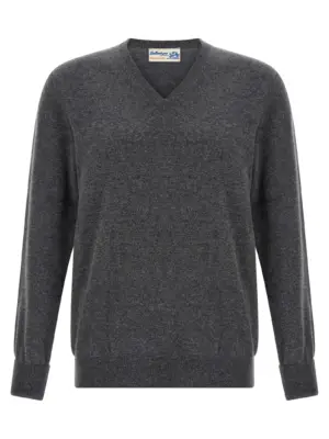 V-neck sweater BALLANTYNE Gray