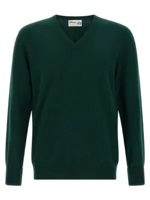 V-neck sweater BALLANTYNE Green