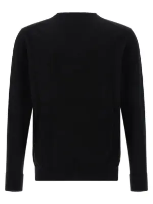 Argyle pattern sweater B2P00112KA895510 BALLANTYNE Black