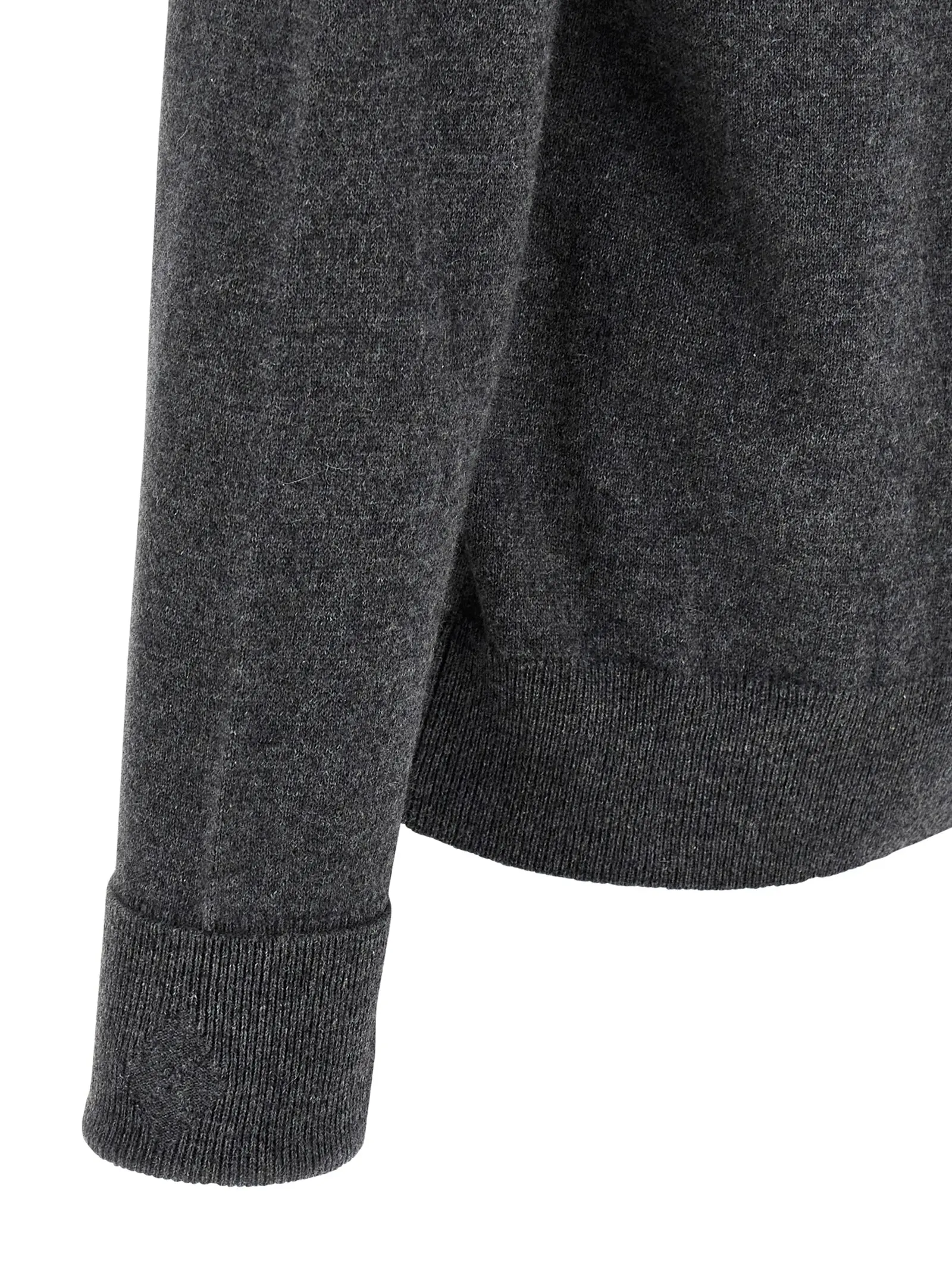 Водолазка Ballantyne Argyle Сіра 4 Argyle turtleneck 100% cashmere BALLANTYNE Gray