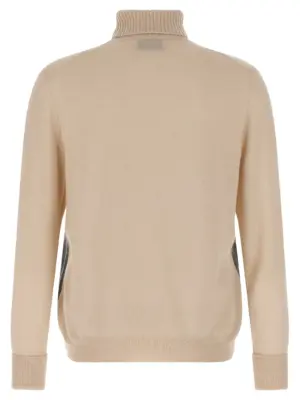 Argyle turtleneck B2P01012KA898003 BALLANTYNE White