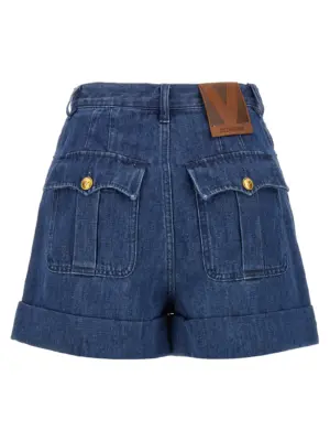 Valentino Garavani denim shorts B3DD18S94C558 VALENTINO GARAVANI Blue