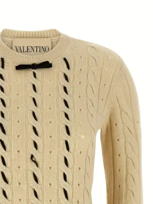 Valentino Garavani wool sweater Woman VALENTINO GARAVANI White