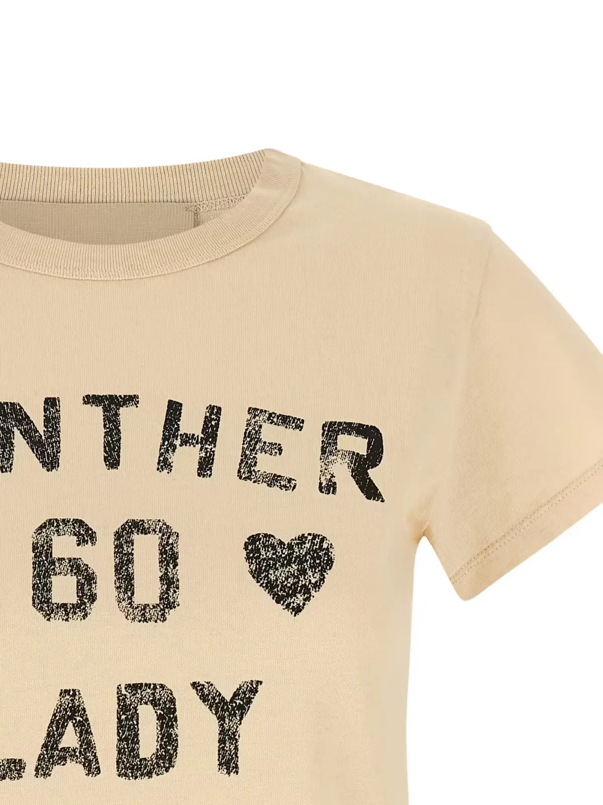 Футболка Chez Valentino Valentino Garavani Бежева 3 Valentino Garavani 'Chez Valentino' T-shirt Woman VALENTINO GARAVANI Beige