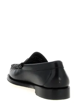 'Weejuns Larson Weave' loafers Man G.H. BASS Black