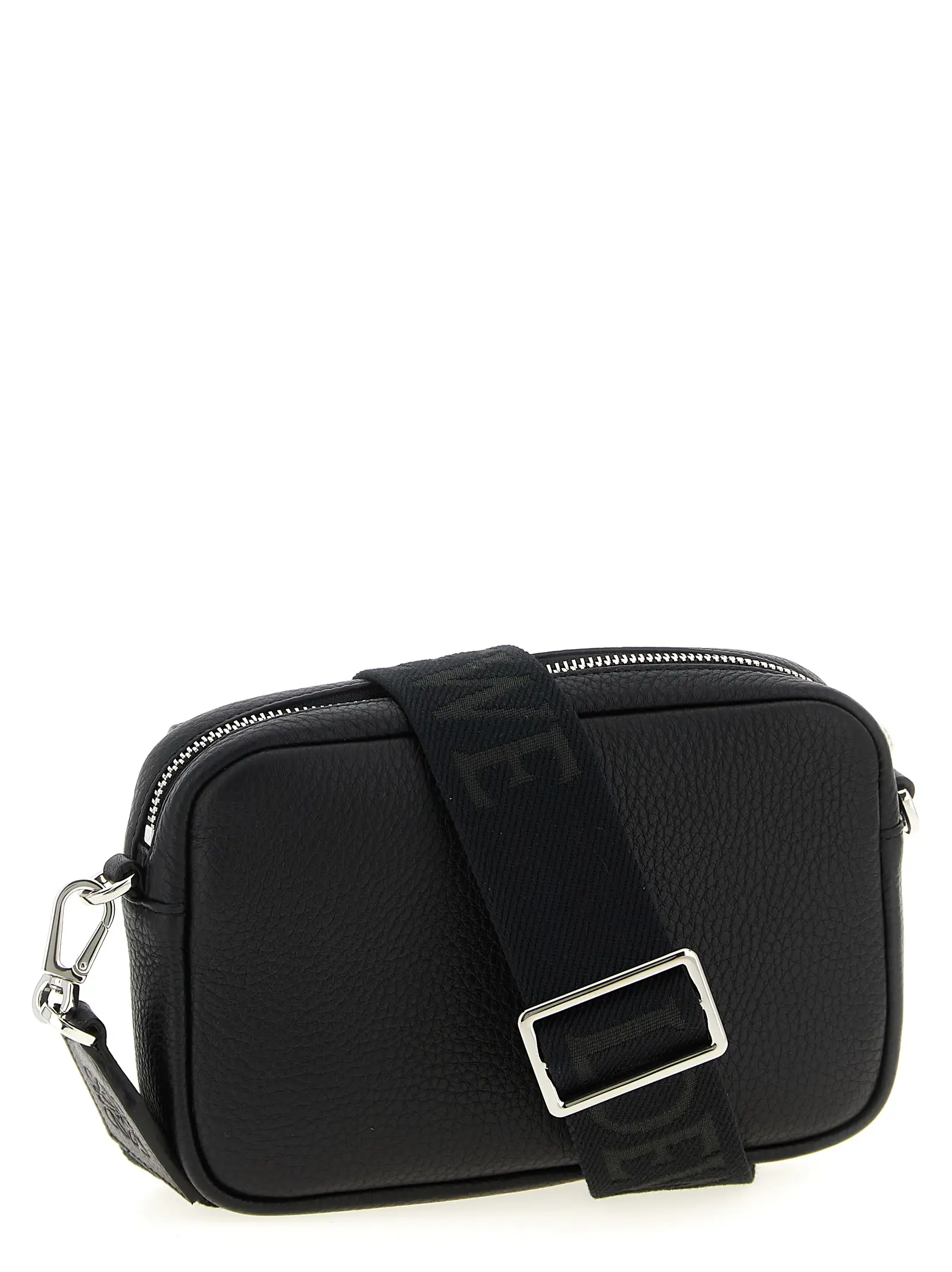 Сумка крос-боді Loewe Messenger Pebble Small Чорна 2 'Messenger Pebble' small crossbody bag BANBPCBX011100 LOEWE Black
