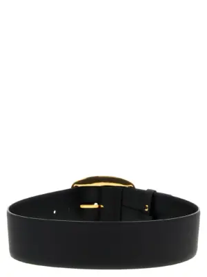 Maxi buckle belt BE4608AW84480999 DOLCE & GABBANA Black