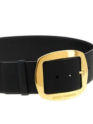 Maxi buckle belt Woman DOLCE & GABBANA Black