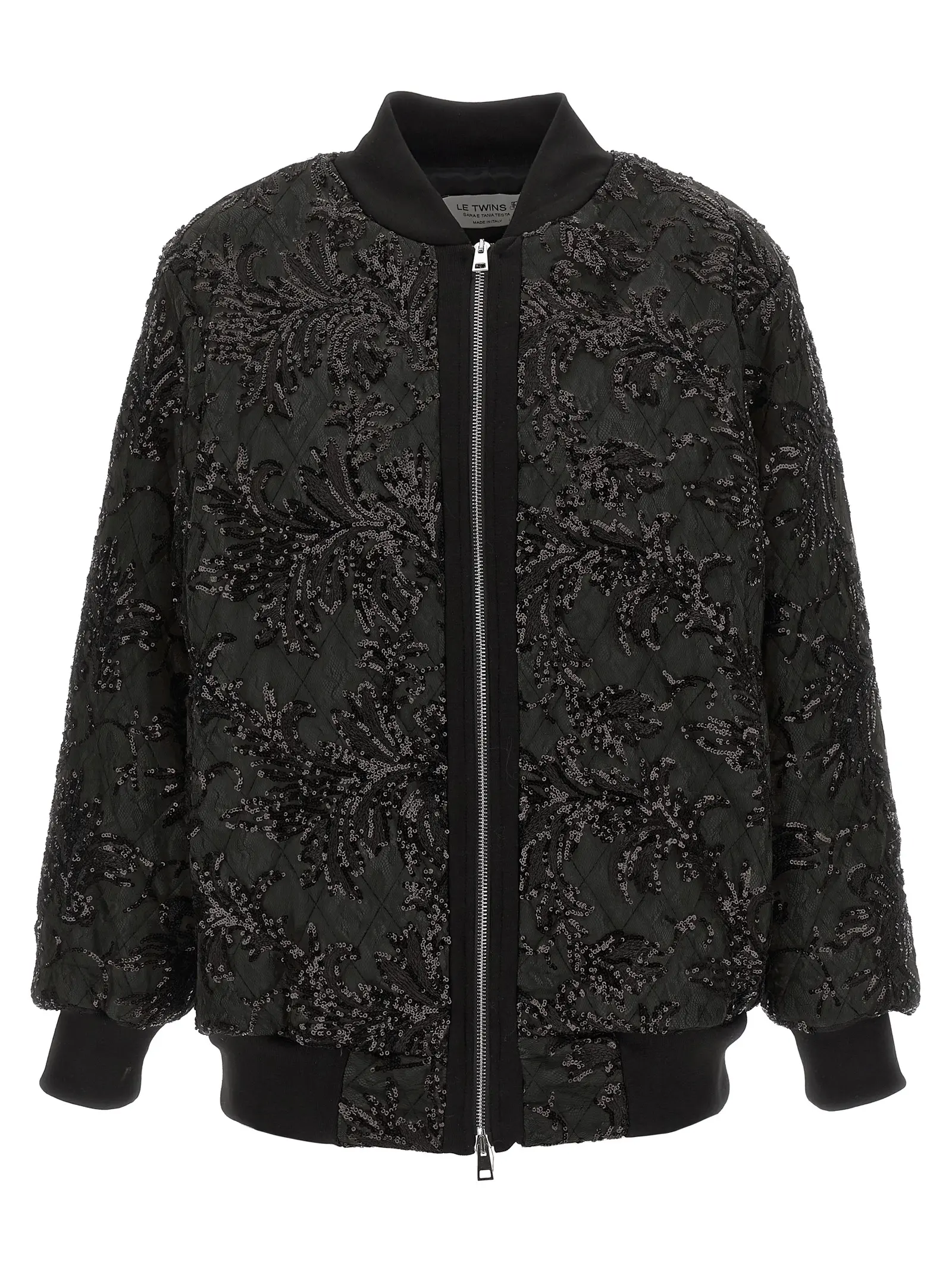 Бомбер Belluno Le Twins Чорний 1 'Belluno' bomber jacket LE TWINS Black