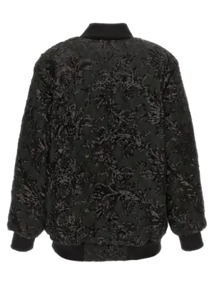 'Belluno' bomber jacket BELLUNOLACEBLACKINBLACK LE TWINS Black