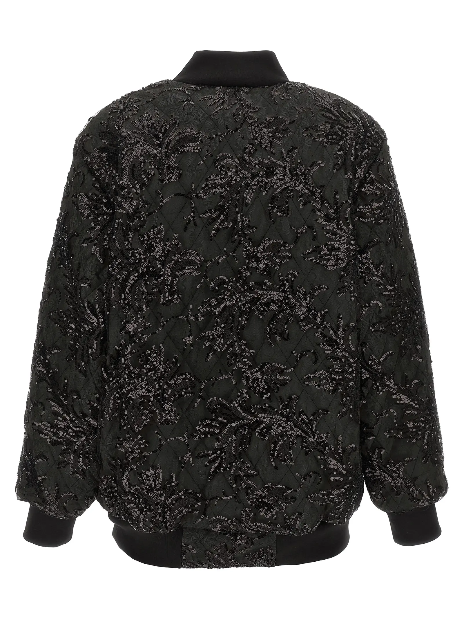 Бомбер Belluno Le Twins Чорний 2 'Belluno' bomber jacket BELLUNOLACEBLACKINBLACK LE TWINS Black