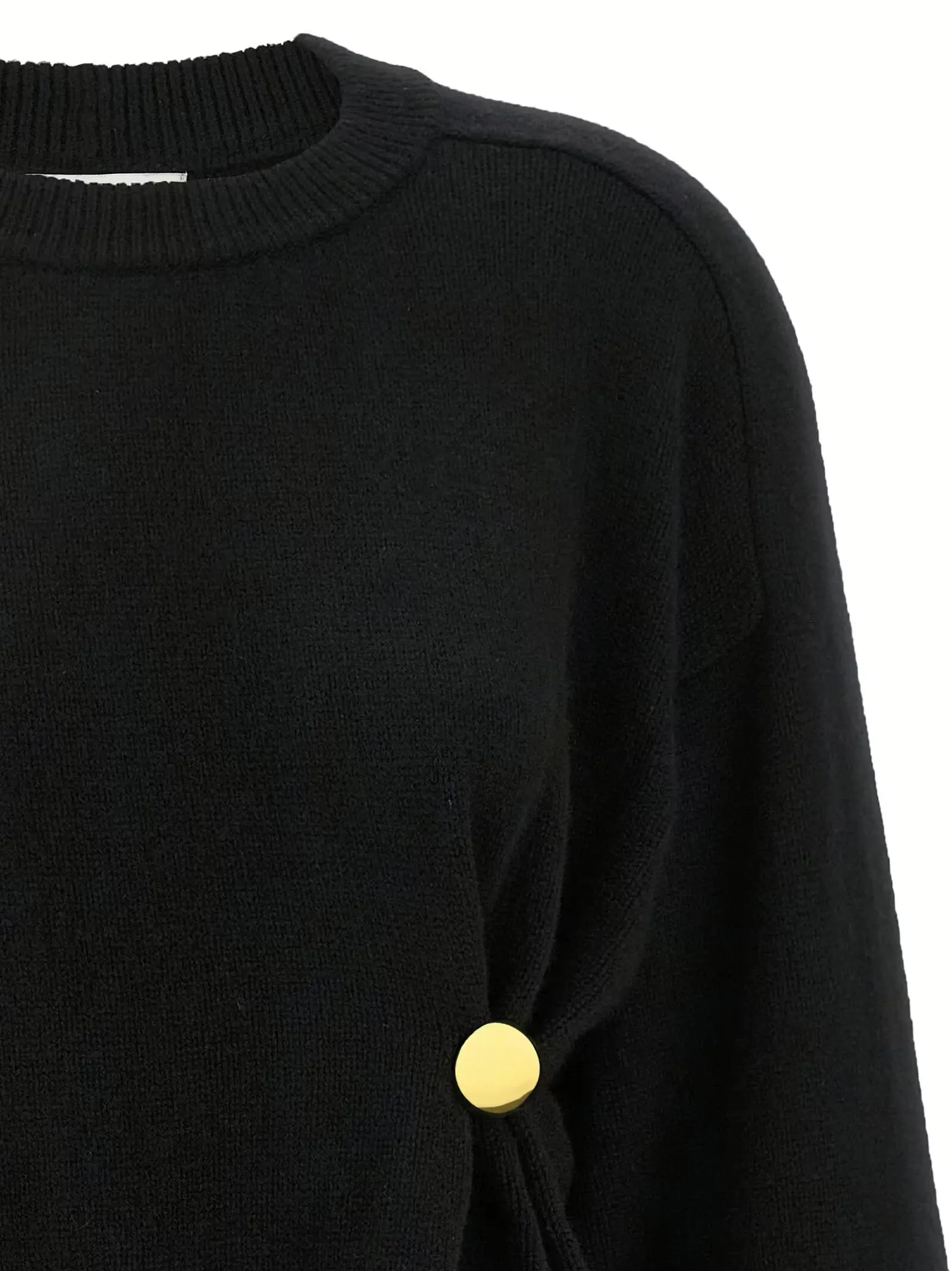 Светр Bill Loulou De Saison Чорний 3 'Bill' sweater Woman LOULOU DE SAISON Black