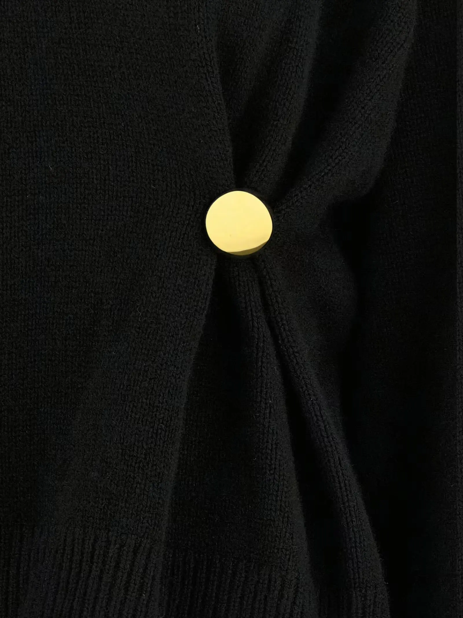 Светр Bill Loulou De Saison Чорний 4 'Bill' sweater 100% cashmere LOULOU DE SAISON Black