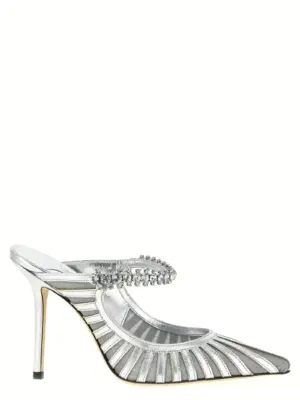 'Bing' mules JIMMY CHOO Silver