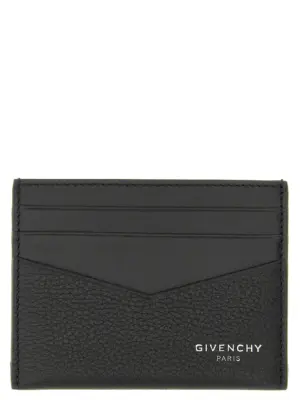Leather cardholder GIVENCHY Black