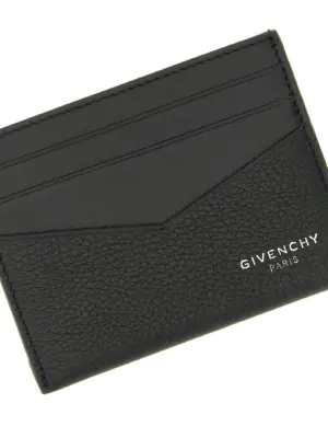Leather cardholder Man GIVENCHY Black