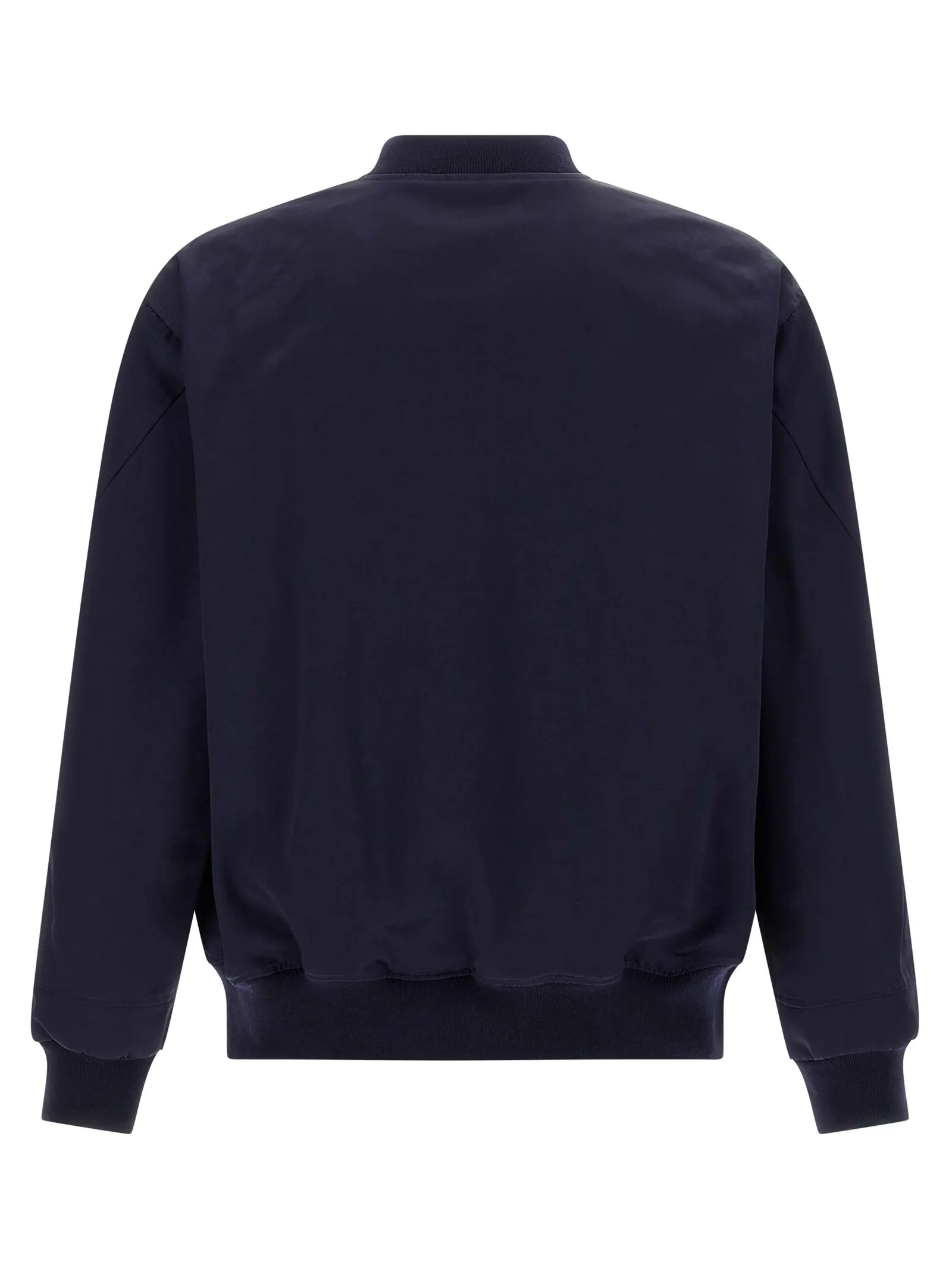 Бомбер Givenchy Logo Синій 2 Logo bomber jacket BM01E01610410 GIVENCHY Blue