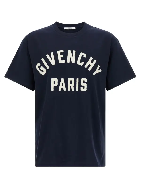 Logo T-shirt GIVENCHY Blue