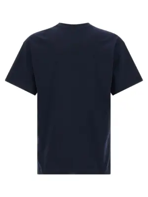 Logo T-shirt BM71NK3YRS411 GIVENCHY Blue