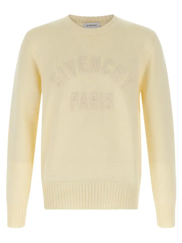 Logo sweater GIVENCHY Beige