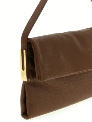 Logo shoulder bag Woman ELISABETTA FRANCHI Brown
