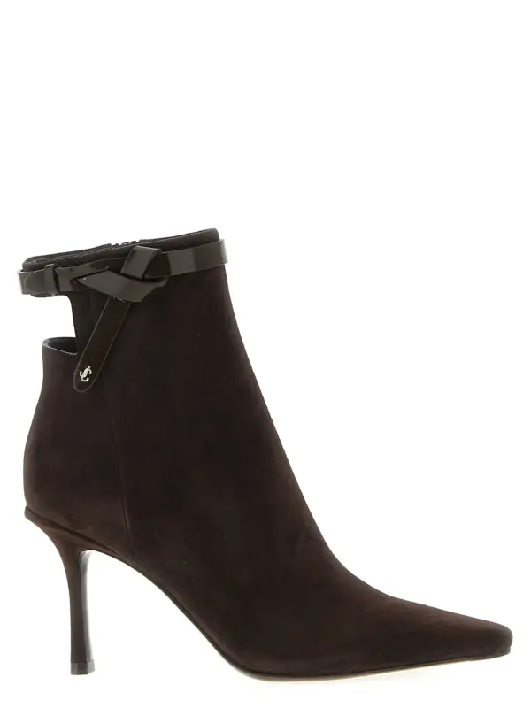 'Camie' ankle boots JIMMY CHOO Brown