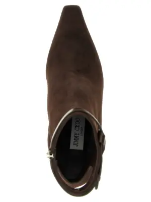 'Camie' ankle boots 85% lh 6% me 5% sa 4% pl JIMMY CHOO Brown