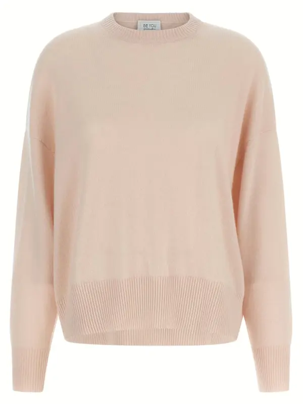 Crewneck sweater BE YOU Pink