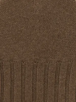 Cashmere beanie Woman BE YOU Brown