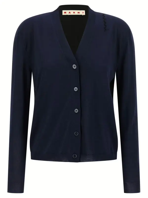 Two-tone cardigan MARNI Multicolor