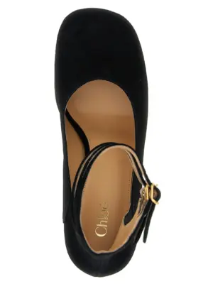 'Loti' pumps 100% lamb leather (Ovis aries) CHLOÉ Black