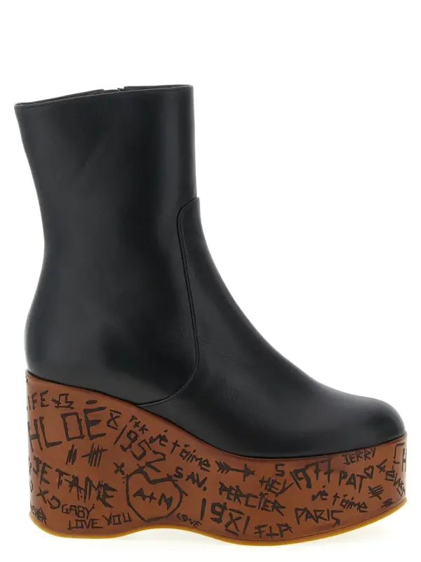 'Maxime' ankle boots CHLOÉ Black
