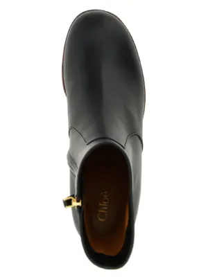 'Maxime' ankle boots 100% calfskin leather (Bos Taurus) CHLOÉ Black