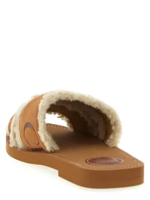 'Woody' sandals Woman CHLOÉ Brown