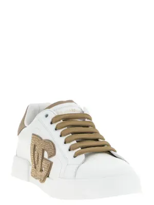 'Portofino' sneakers CK2341AI4118Z080 DOLCE & GABBANA Beige