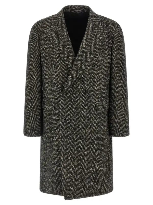 'Londra' coat TAGLIATORE Black