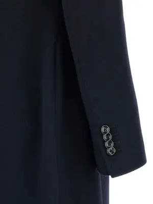 'Meryl' coat 100% cashmere TAGLIATORE Blue