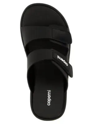 'Patch Wedge Sandal' wedges 100% polyurethane COPERNI Black