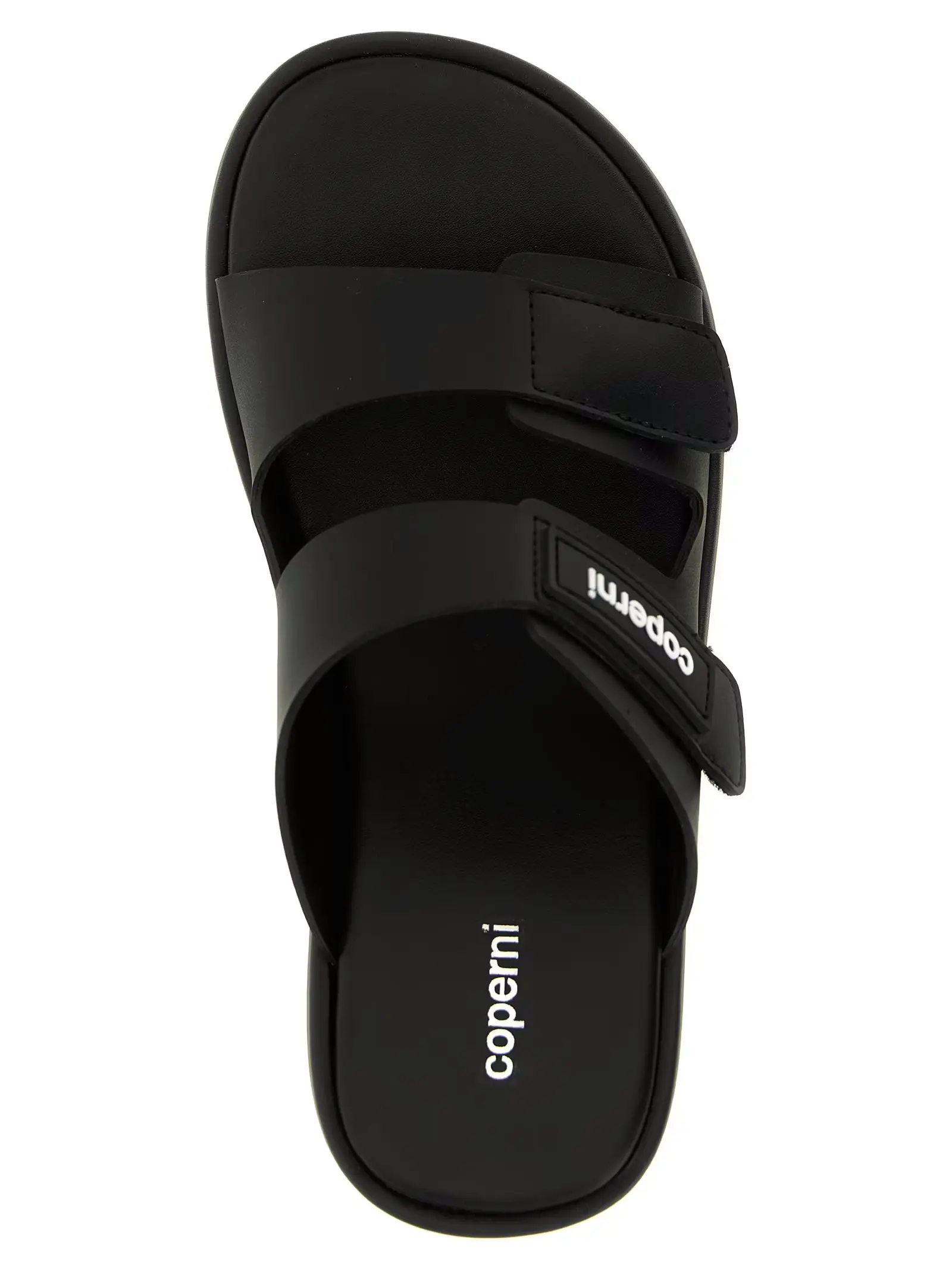 Босоніжки на танкетці Patch Wedge Sandal Coperni Чорні 4 'Patch Wedge Sandal' wedges 100% polyurethane COPERNI Black