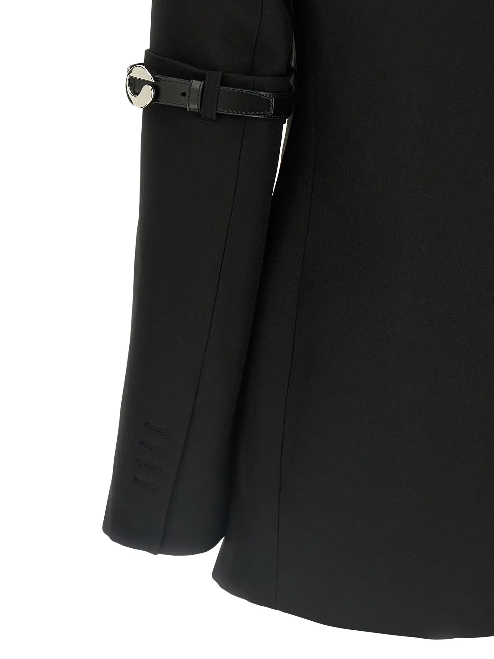 Піджак Coperni Logo Belted Чорний 4 'Logo Belted' blazer 100% polyester COPERNI Black