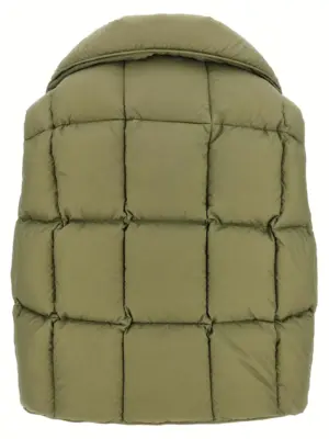 'Cozy Cloud' vest COZYCLOUDVESTMICRORIBNYLONMICROOLIVEGREEN IENKI IENKI Green