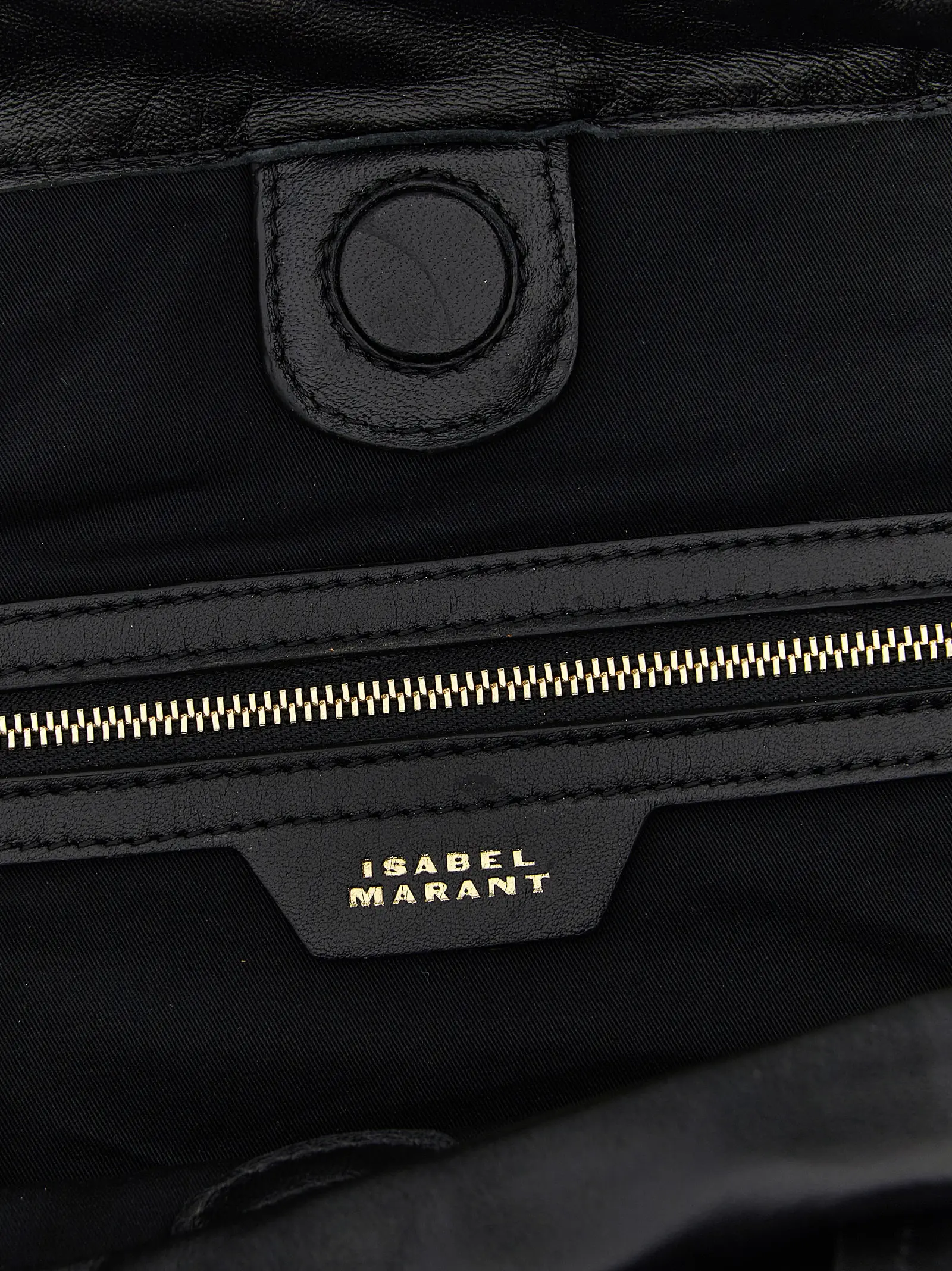 Сумка крос-боді Isabel Marant Silven N/S Чорна 4 'Silven N/S' shoulder bag 100% cow leather (Bos Taurus) ISABEL MARANT Black