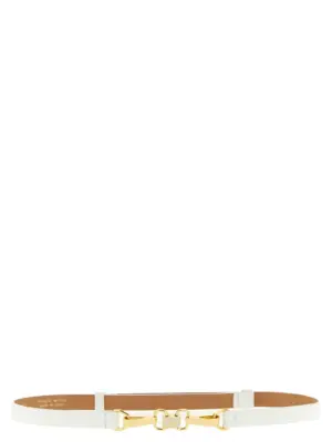 Jewel clamp belt ELISABETTA FRANCHI White