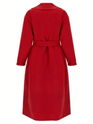 Cashmere wool coat CTD225F680L6393045 FABIANA FILIPPI Red