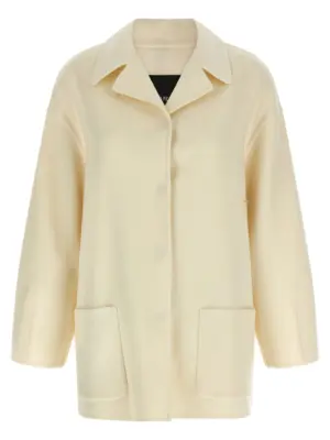Cashmere coat FABIANA FILIPPI White