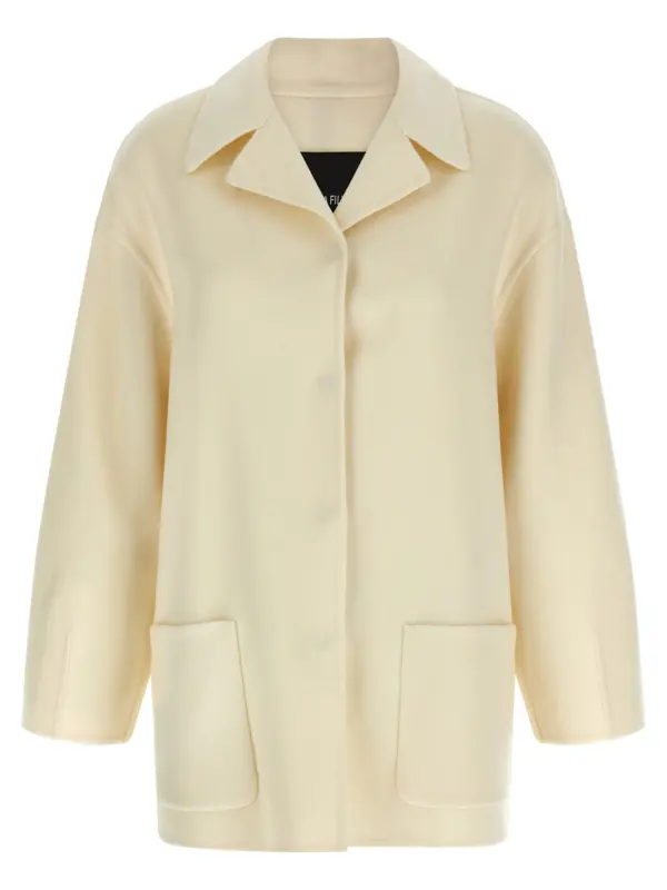 Cashmere coat FABIANA FILIPPI White