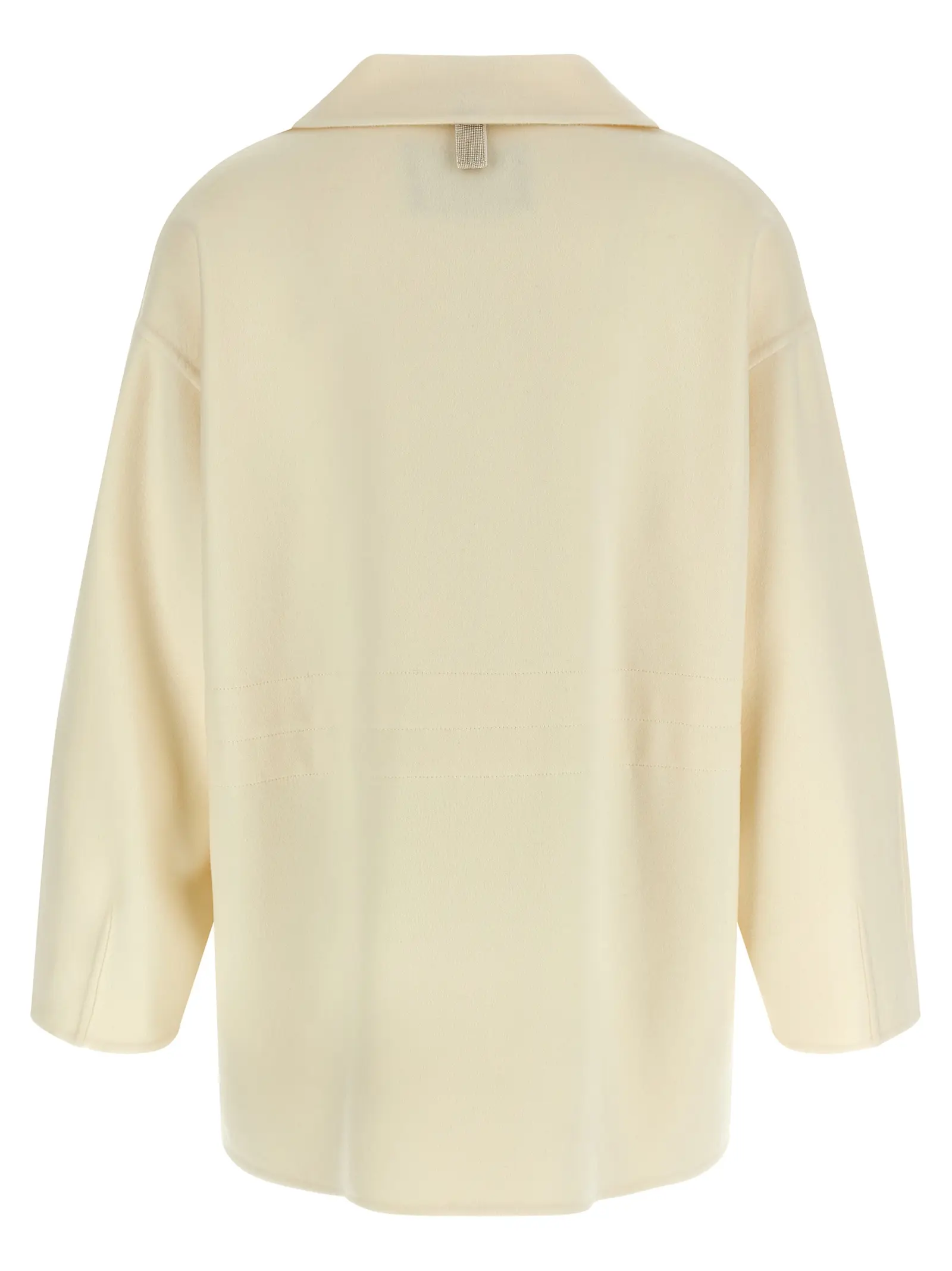 Пальто кашемірове Cashmere Fabiana Filippi Біле 2 Cashmere coat CTD225F745L705VR1 FABIANA FILIPPI White