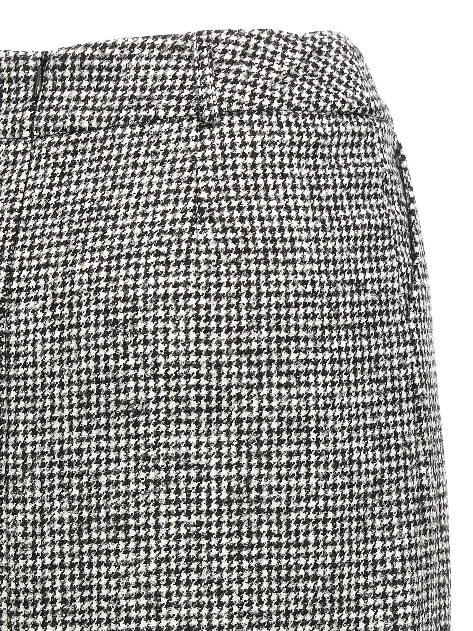 Спідниця Ermanno Scervino Longuette Чорно-біла 4 Longuette skirt 51% wool