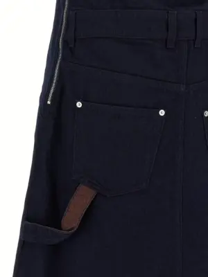 'Twisted workwear' dress 100% cotton J.W.ANDERSON Multicolor